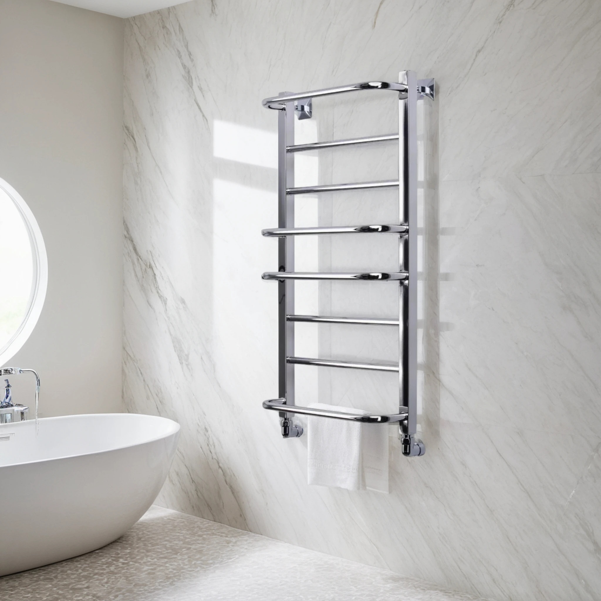 Полотенцесушитель водяной Comfysan Puro-K W-8 80/40, хром