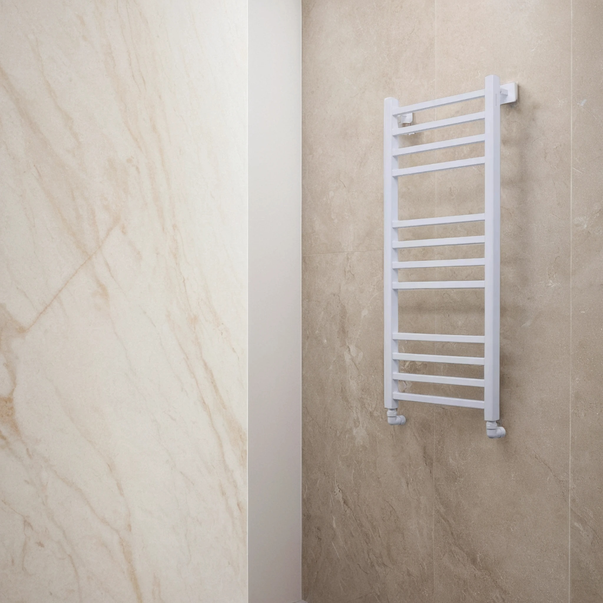 Полотенцесушитель водяной Comfysan Pioli-K W-10 100/40, белый