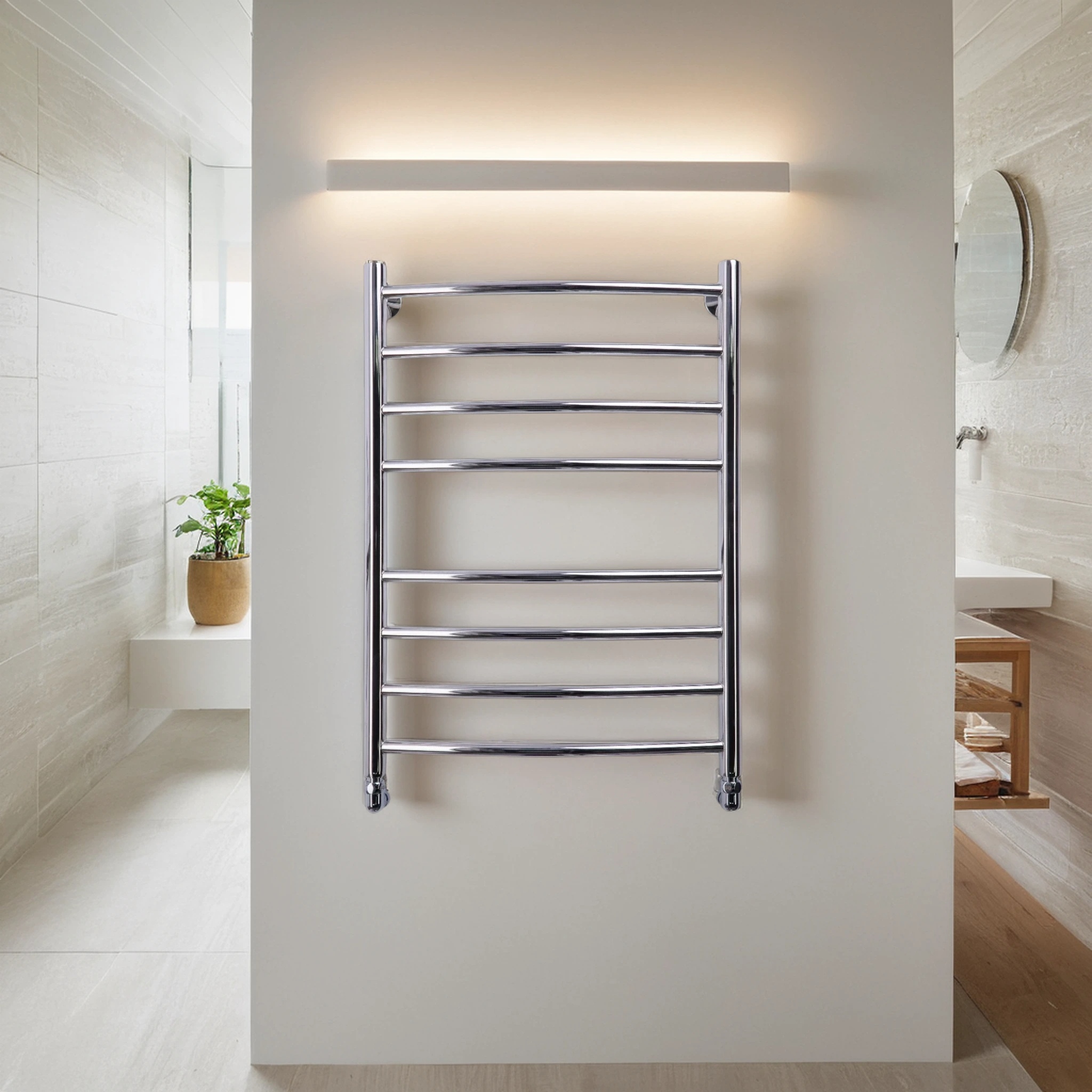 Полотенцесушитель водяной Comfysan Noumi W-8 80/40, хром