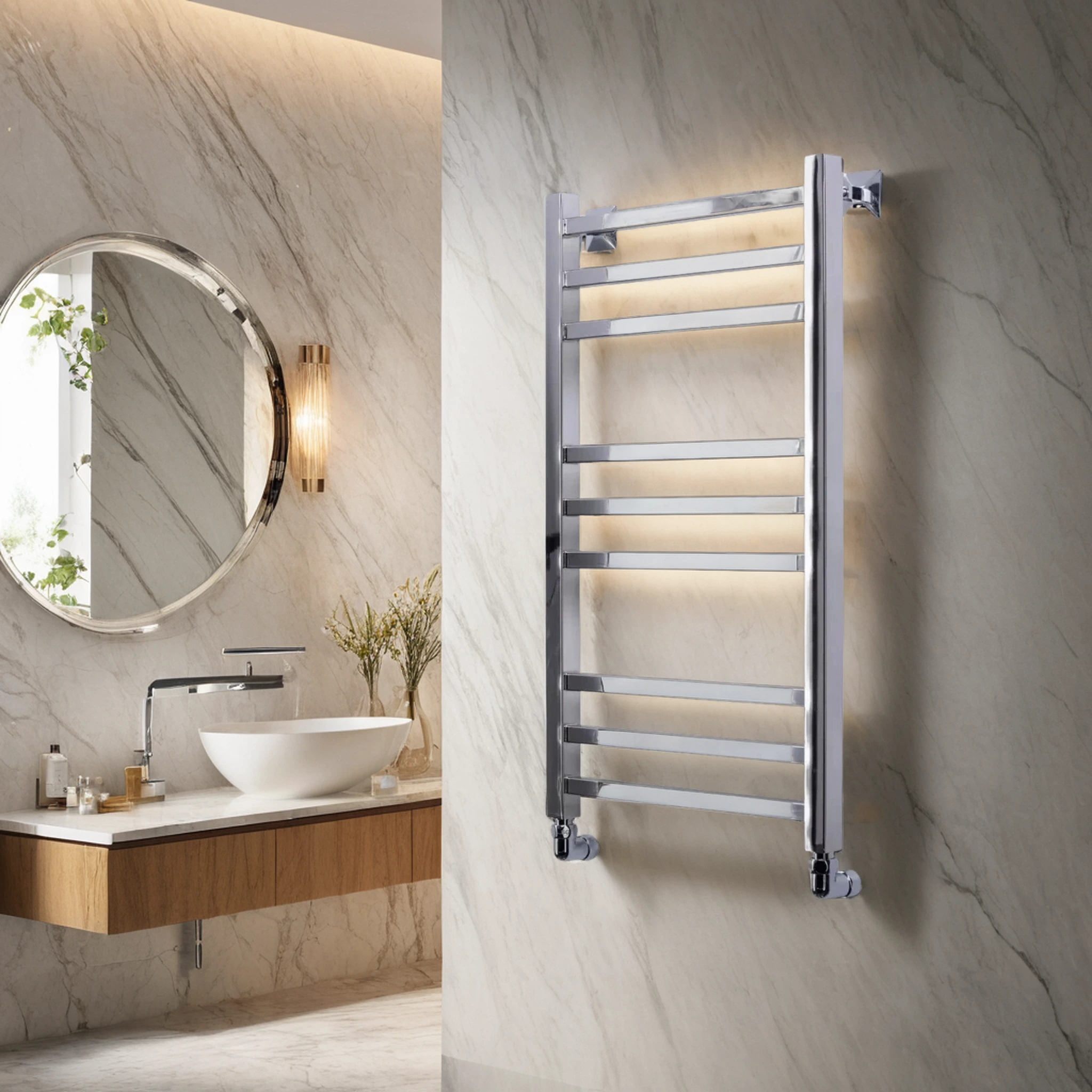 Полотенцесушитель водяной Comfysan Pioli-K W-8 80/40, хром