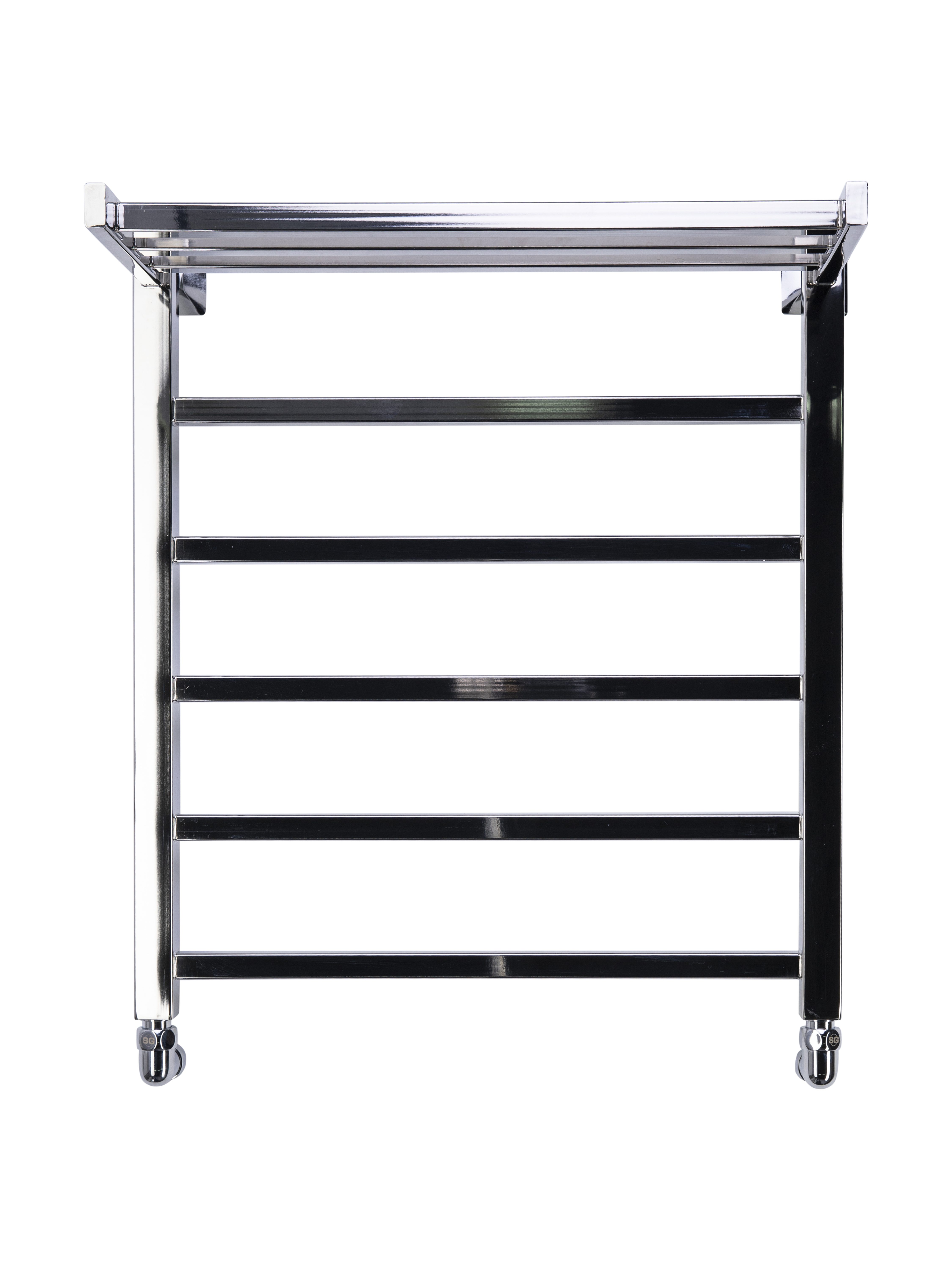 Полотенцесушитель водяной Comfysan Marte-K W-6 60/50 с полкой, хром