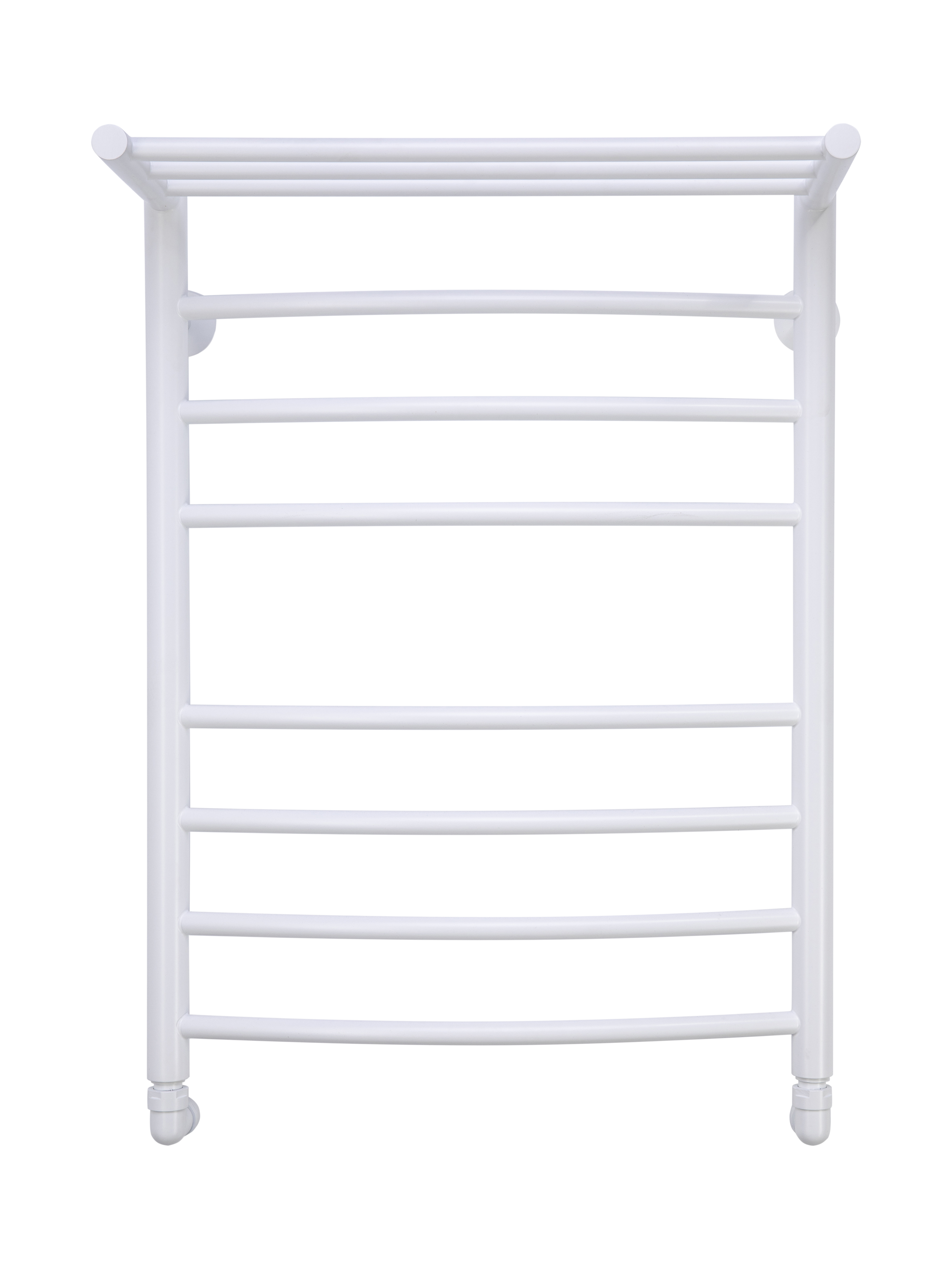 Полотенцесушитель водяной Comfysan Noumi W-8 80/50 с полкой, белый