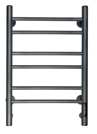 Полотенцесушитель электрический с/т Comfysan Вита (Vita) EC-6 60/50, оружейная сталь ЭК