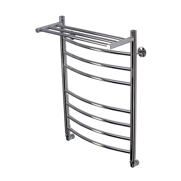 Полотенцесушитель водяной Comfysan Noumi W-8 80/50 с полкой, хром