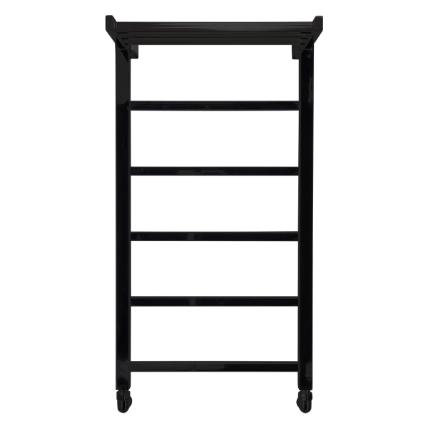 Полотенцесушитель водяной Comfysan Marte-K W-6 80/40 с полкой, черный