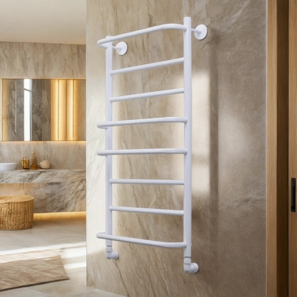 Полотенцесушитель водяной Comfysan Puro W-8 80/50, белый