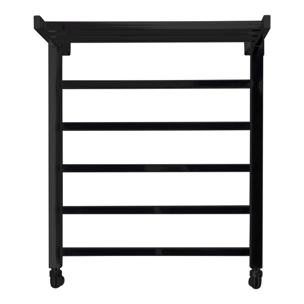 Полотенцесушитель водяной Comfysan Marte-K W-6 60/50 с полкой, черный