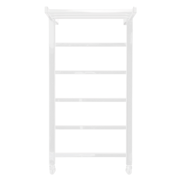 Полотенцесушитель водяной Comfysan Marte-K W-6 80/40 с полкой, белый