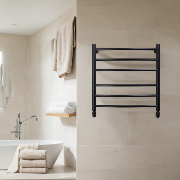 Полотенцесушитель водяной Comfysan Noumi W-6 60/40, черный