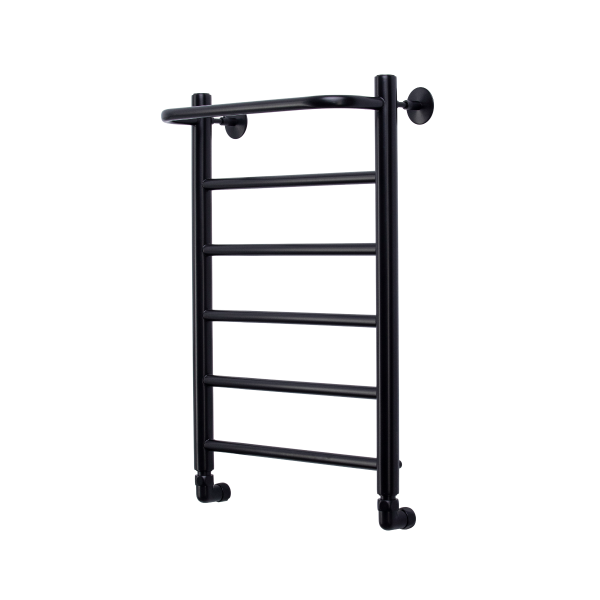 Полотенцесушитель водяной Comfysan Capri W-6 60/40 с полкой, черный