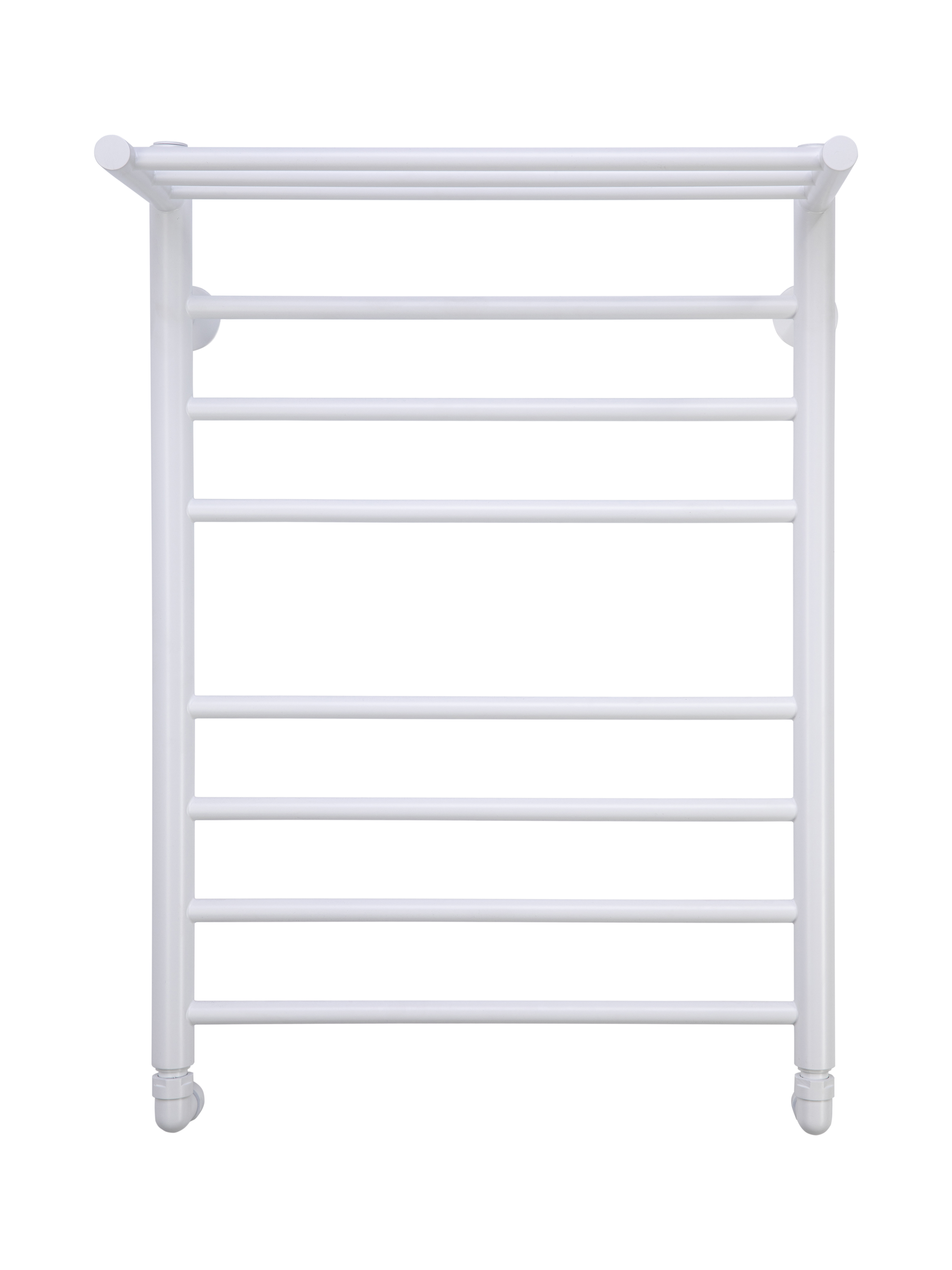 Полотенцесушитель водяной Comfysan Luce W-8 80/50 с полкой, белый