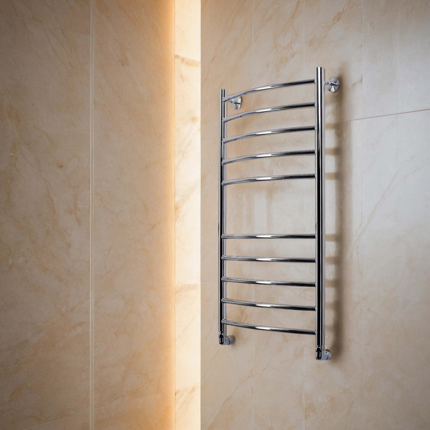 Полотенцесушитель водяной Comfysan Noumi W-10 100/40, хром