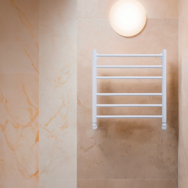 Полотенцесушитель водяной Comfysan Luce W-6 60/50, белый