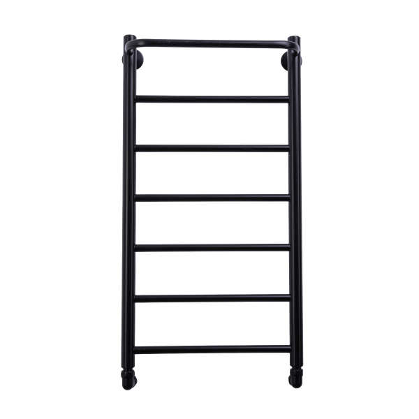 Полотенцесушитель водяной Comfysan Capri W-8 80/40 с полкой, черный