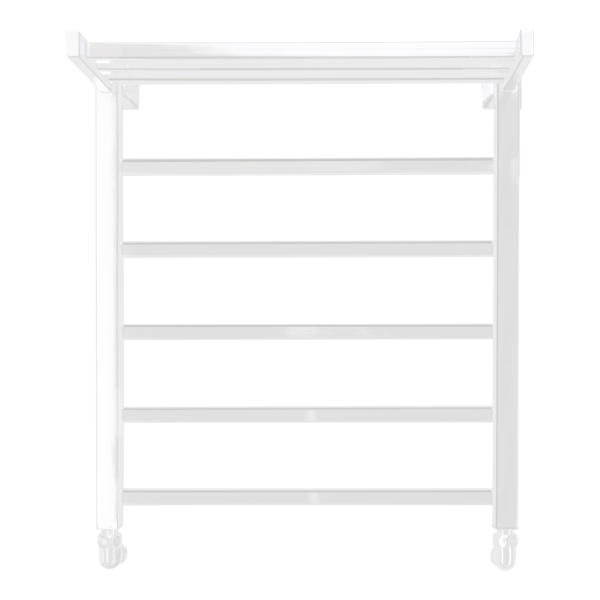 Полотенцесушитель водяной Comfysan Marte-K W-6 60/50 с полкой, белый