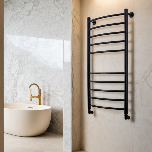 Полотенцесушитель водяной Comfysan Noumi W-10 100/50, черный