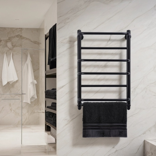 Полотенцесушитель водяной Comfysan Puro W-6 60/40, черный