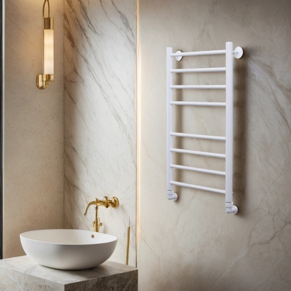 Полотенцесушитель водяной Comfysan Luce W-8 80/40, белый