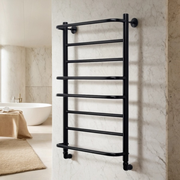 Полотенцесушитель водяной Comfysan Puro W-8 80/40, черный