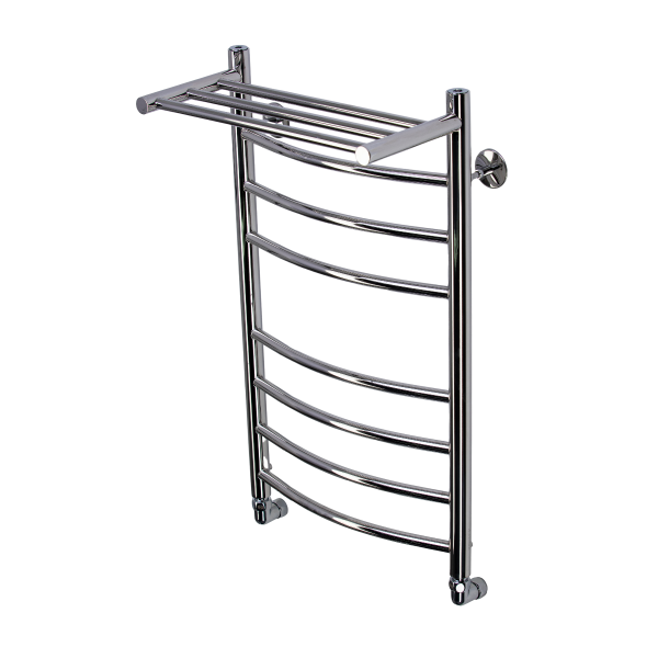 Полотенцесушитель водяной Comfysan Noumi W-8 80/40 с полкой, хром