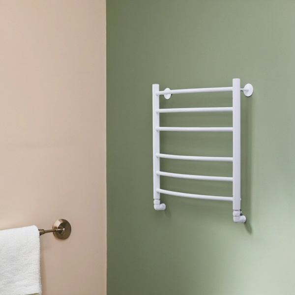 Полотенцесушитель водяной Comfysan Noumi W-6 60/50, белый