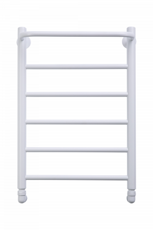 Полотенцесушитель водяной Comfysan Капри (Capri) W-6 60/40 с полкой, белый