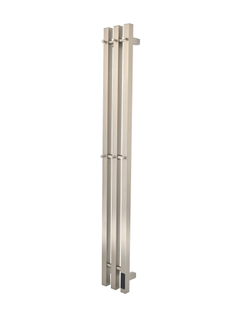 Полотенцесушитель электрический с/т Comfysan Альто-К (Alto-K) EC-3 120/12, никель, гальваника