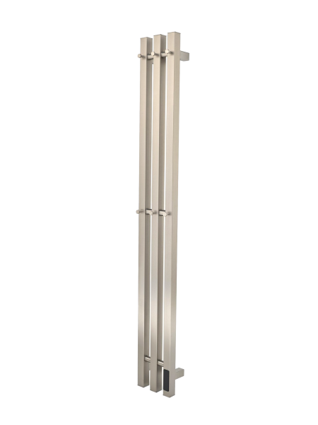 Полотенцесушитель электрический с/т Comfysan Альто-К (Alto-K) EC-3 120/12, никель, гальваника