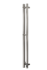 Полотенцесушитель электрический с/т Comfysan Альто-К (Alto-K) EC-2 120/8, никель, гальваника