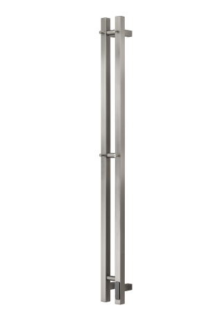 Полотенцесушитель электрический с/т Comfysan Альто-К (Alto-K) EC-2 120/8, никель, гальваника