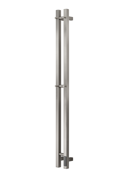 Полотенцесушитель электрический с/т Comfysan Альто-К (Alto-K) EC-2 120/8, никель, гальваника