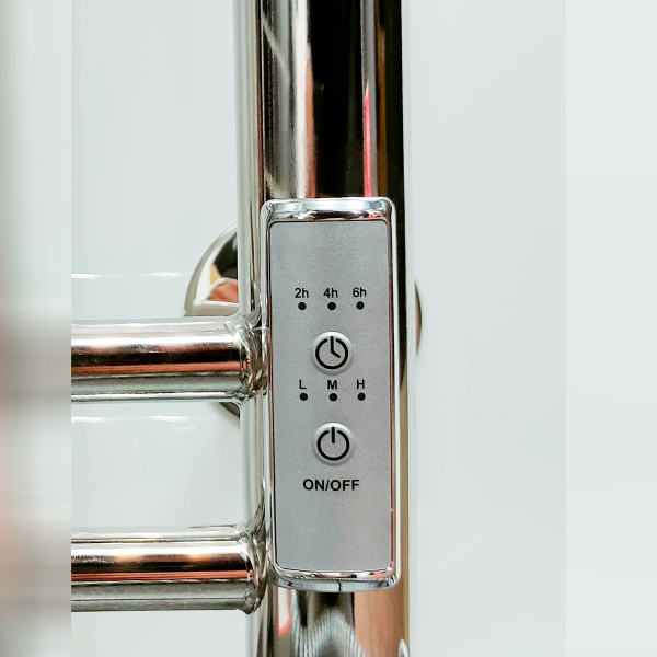 Полотенцесушитель электрический с/т Comfysan Альто (Alto) EC-2 120/10, хром
