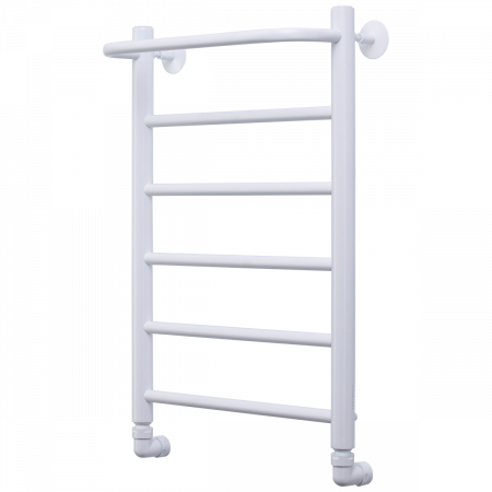 Полотенцесушитель водяной Comfysan Капри (Capri) W-6 60/40 с полкой, белый