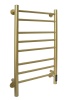 Полотенцесушитель электрический с/т Comfysan Люси (Luce) EC-8 80/50, Матовое золото/МАТ ГОЛД