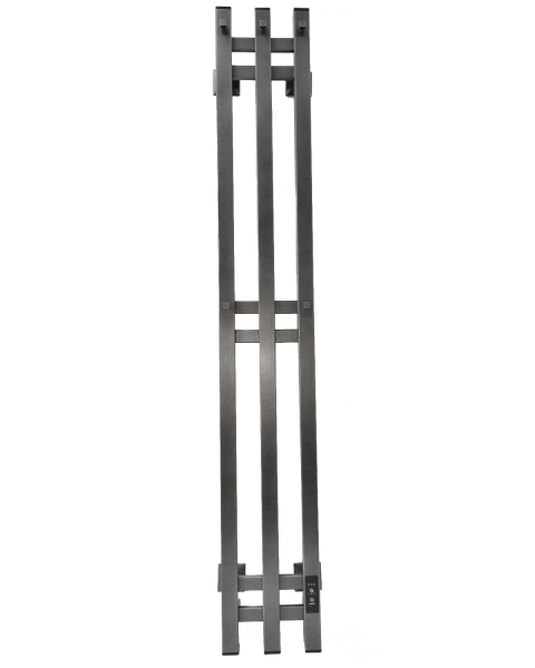 Полотенцесушитель электрический с/т Comfysan Альто-К (Alto-K) EC-3 120/15, ТИТАНОВЫЙ ГРАФИТ
