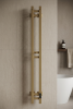 Полотенцесушитель электрический с/т Comfysan Альто-К (Alto-K) EC-2 120/10, Матовое золото/МАТ ГОЛД